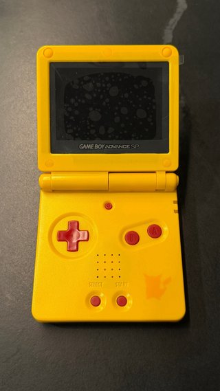 GBA SP Pikachu AGS-101 Nueva