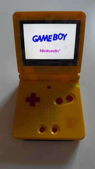GBA SP Pikachu AGS-101 Nueva