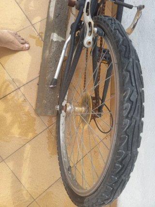 Bicicleta negra