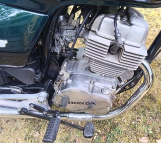Honda CB 250 1993 Verde Restaurada completamente