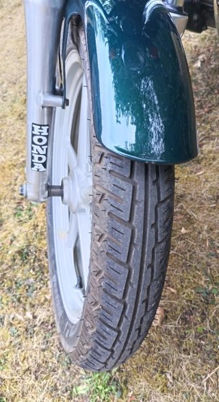 Honda CB 250 1993 Verde Restaurada completamente
