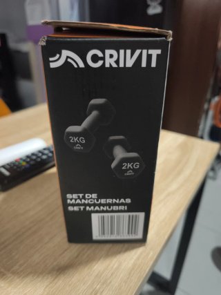 Crivit Mancuernas 2 kg (Set de 2)