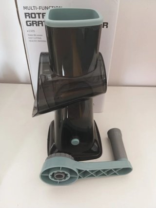 Rallador de Queso Giratorio Multifunción
