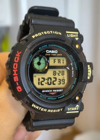 Casio G-Shock DW-6300-1C FROGMAN año 93