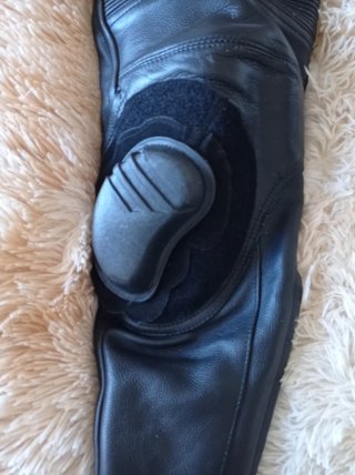 Traje de moto de piel Rhox. Talla M