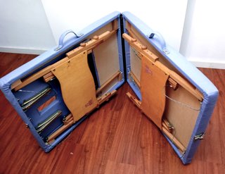 Camilla masaje-terapias plegable ORTHOS 2 cuerpos