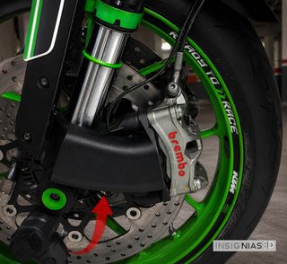 Conducto de refrigeración del freno KTM R890