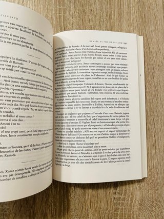 Libro Ramses el Fill de la Llum