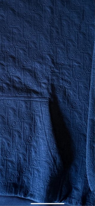 Sudadera Dior Azul con Capucha