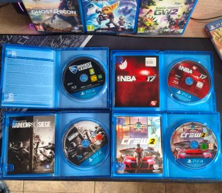 Lote 9 Juegos PlayStation 4 (10€ cada uno)