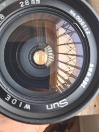 Sun YS-28MM 2.8 EXAKTA Lente Gran Angular