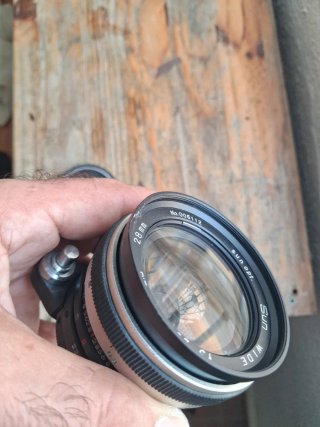Sun YS-28MM 2.8 EXAKTA Lente Gran Angular