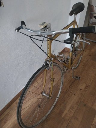 Bicicleta antigua de carretera Zeus Spain Años 70