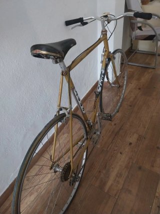 Bicicleta antigua de carretera Zeus Spain Años 70