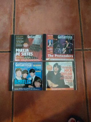 4 CDs Guitarrista
