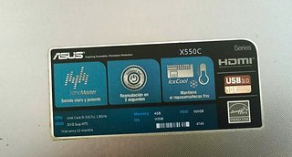 Portatile ASUS X550CA 15 500GB