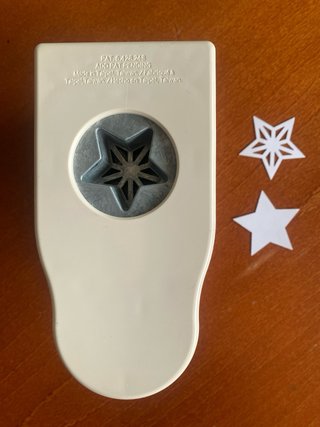 Perforadora Troqueladora de papel Estrellas
