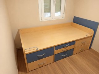 Cama nido / mueble juvenil con cajones