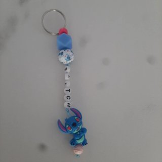 Lote 18 pulseras infantiles + 1 llavero Stich