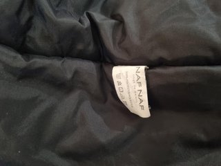 Saco invierno Naf Naf azul marino carro de bebé
