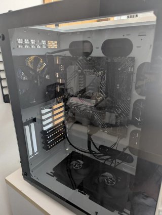 Torre PC Corsair Blanca Corsair crystal 680x