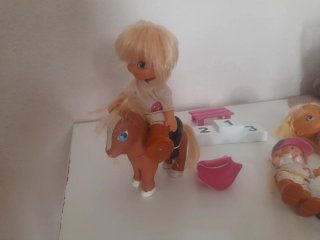 Lote Barriguitas con pony y accesorios