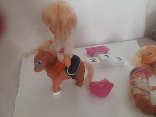 Lote Barriguitas con pony y accesorios