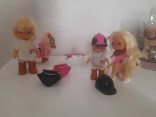 Lote Barriguitas con pony y accesorios