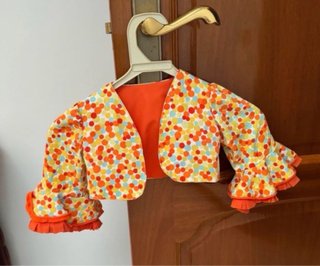 Traje de flamenca niña volantes