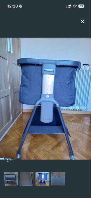 Como Nuevo Tutti Bambini CoZee Cuna  + 3x savanas
