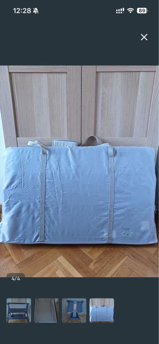 Como Nuevo Tutti Bambini CoZee Cuna  + 3x savanas