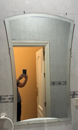 Espejo para peluquería