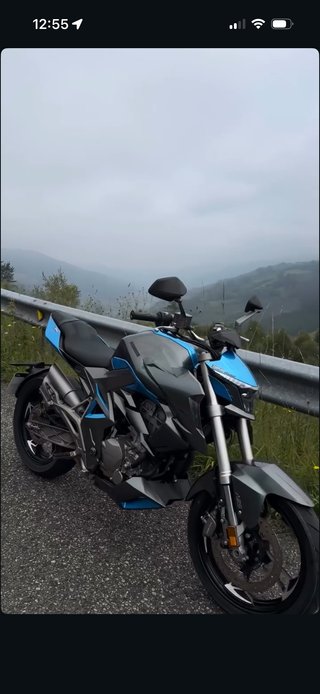 Zontes 310 R Moto Naked Azul/Gris