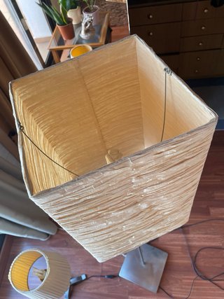 Set de 3 lámparas de mesa y pie