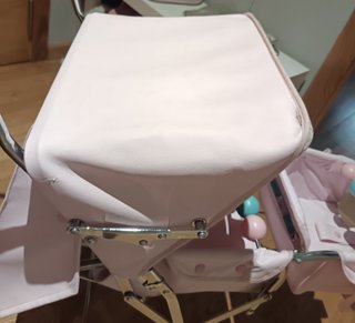 Carrito Gemelar Bebelux Rosa muñecas