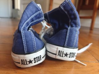 Botas Converse All Star Talla 38 Azul Marino