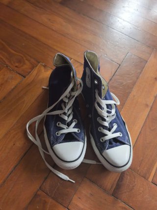Botas Converse All Star Talla 38 Azul Marino