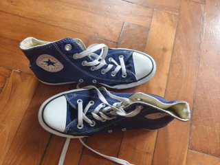 Botas Converse All Star Talla 38 Azul Marino