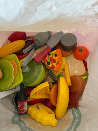 Cocina de madera para niños
