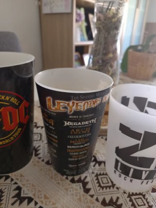 Vasos de Conciertos y Festivales
