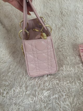 Bolso Dior Rosa Empolvado