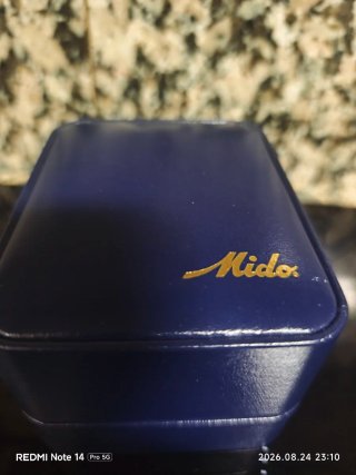 Relógio Mido Ocean Star Dourado Suíço