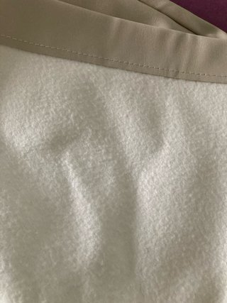 Falda pantalón Stradivarius beige