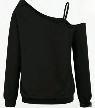 Camiseta corazón pedrería negra talla 3XL
