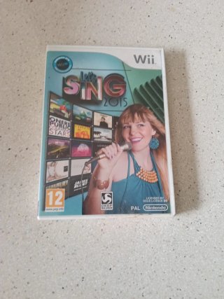Juegos Wii Desafío Cine Party y Let's Sing 2015