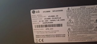 TV LG 47'' + Barra Sonido + Chromecast