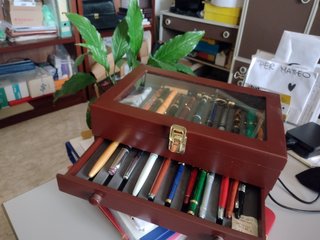 26 Penne Stilografiche da Edicola con Cofanetto