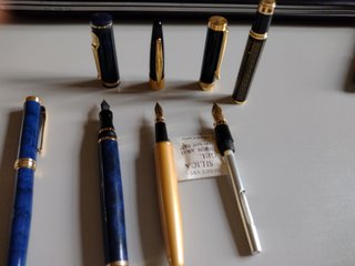 26 Penne Stilografiche da Edicola con Cofanetto