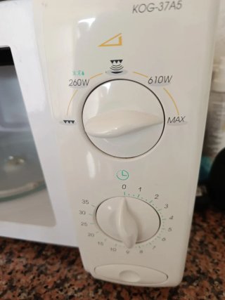 Microondas Daewoo KOG-37A5 Blanco