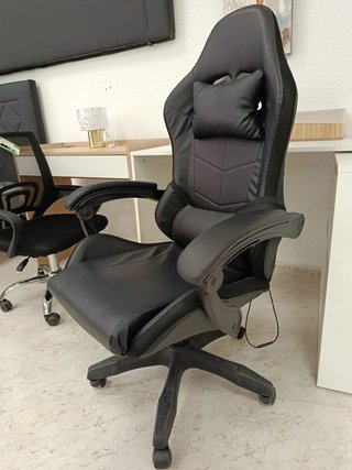 Silla Gaming Ergonómica Negra